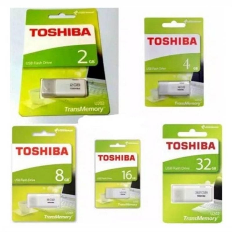 Flashdisk Toshiba 2GB 4GB 8GB 16GB 32GB EOM Fd Toshiba USB Drive Packing Press