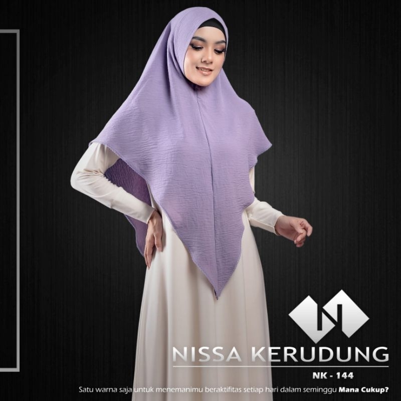 hijab cringkle NK 144 ori Nissa