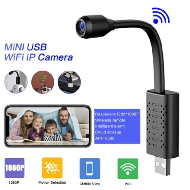 CCTV IP CAM USBSmart Mini Ip Camera Wifi USB Camera HD1080P 8MP kamera night vision