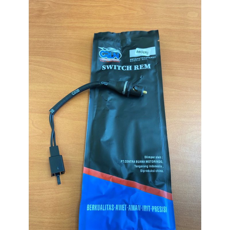 (CRUN) Switch Rem Depan Kanan Mio / Jupiter Z / Jupiter MX / Kabel Switch Rem Depan Kanan Asli