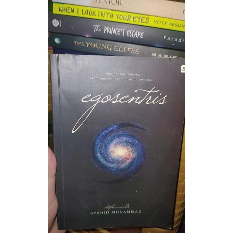 PRELOVED NOVEL EGOSENTRIS  BY SYAHID MUHAMMAD