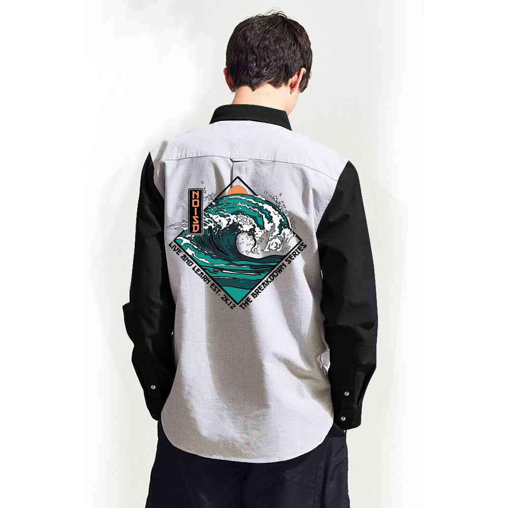 KEMEJA PRIA LENGAN PANJANG NOISD DETONATION - SUKAJAN 3