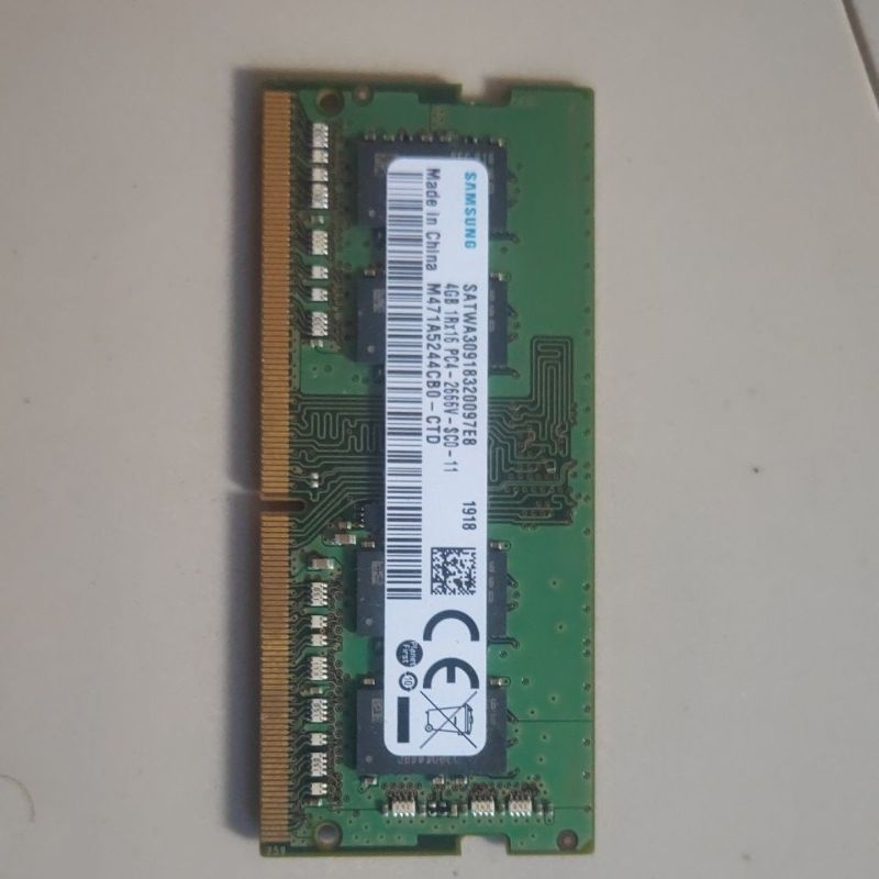 Ram Laptop 4Gb Ddr4 2666mhz