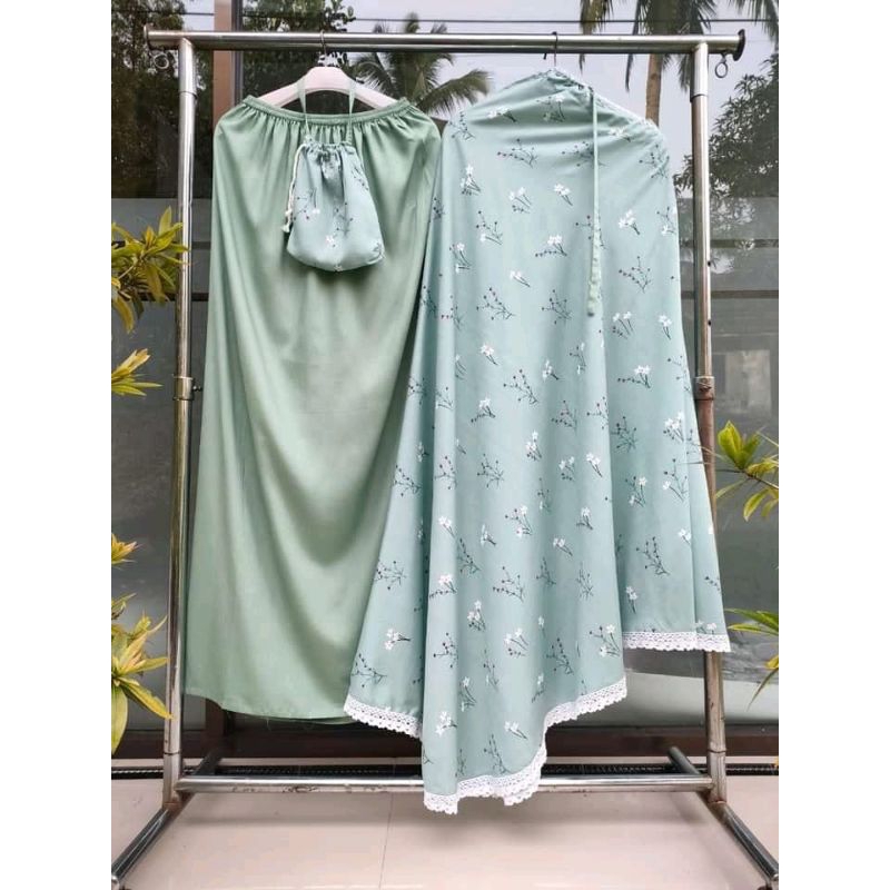 Mukena Rayon dewasa jumbo arumi series