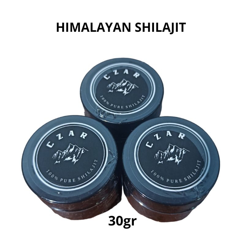 CZAR SHILAJIT 30GR 100% PURE PURIFIED HIMALAYAN SHILAJIT