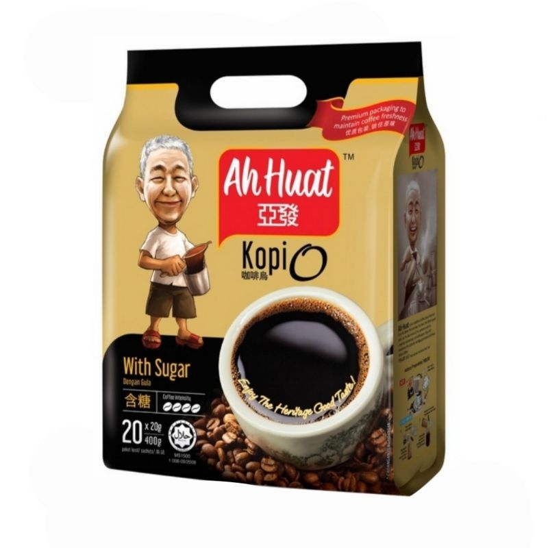 

AH HUAT Kopi O Gula Malaysia (20 sachet)