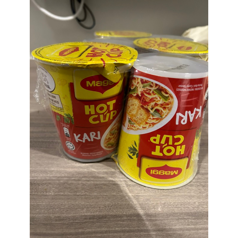 MAGGI MIE MALAYSIA HOT CUP curry rasa kari