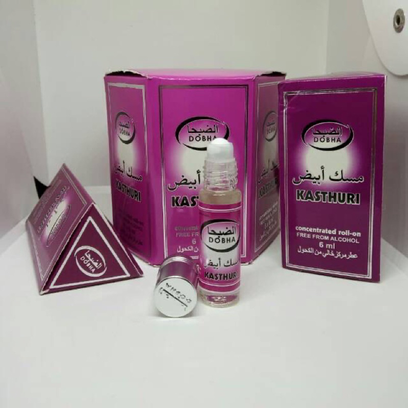 PARFUME TARIM KASTURI 6 ML ROLL ON / TARIM PARFUME FREE ALCOHOL