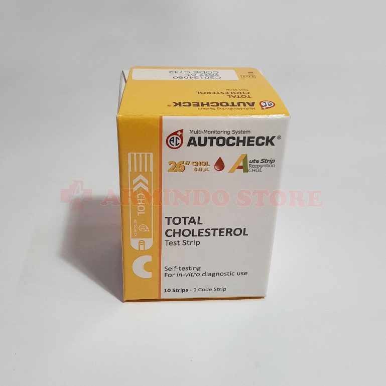 Strip Autocheck GCU | Strip Gula | Strip Kolesterol | Strip Asam Urat