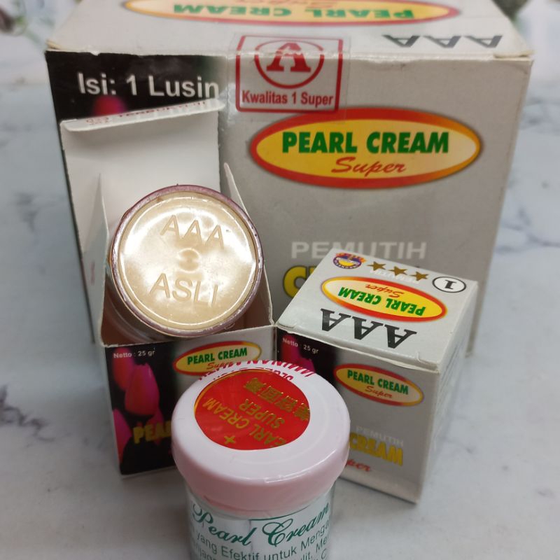 Lusinan Pearl Cream 12 pcs segel