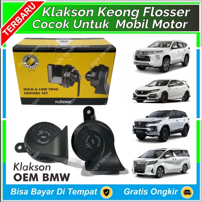 KLAKSON KEONG MOBIL MOTOR FLOSSER ORIGINAL SUARA KERAS AWET