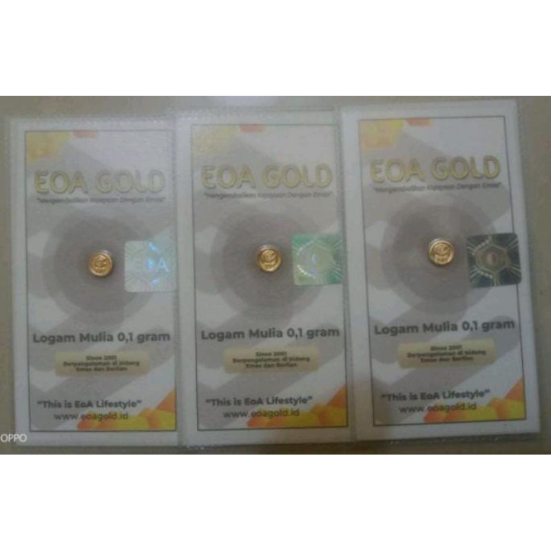 EOA GOLD 0,1 gram