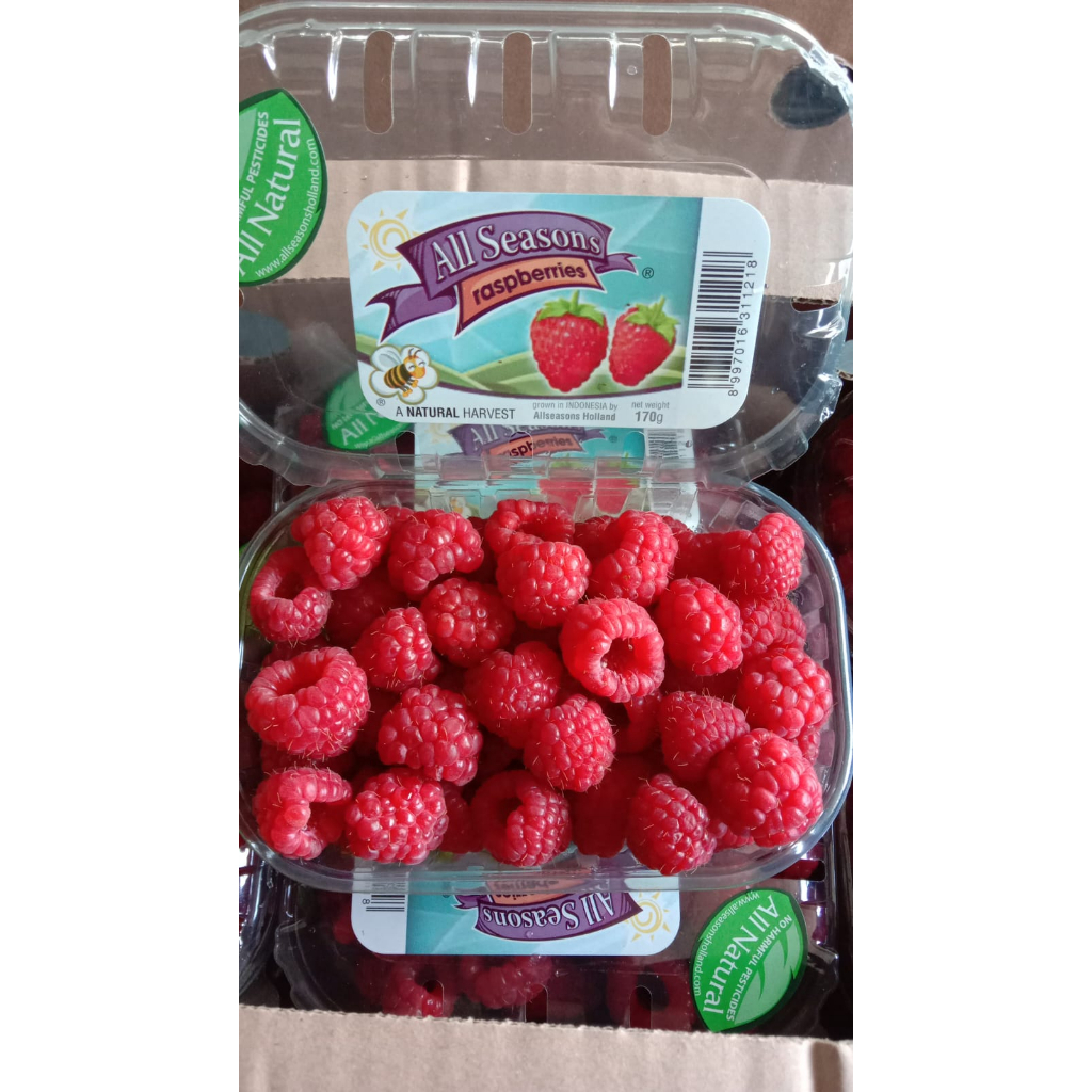

Raspberies all seasons 170gr