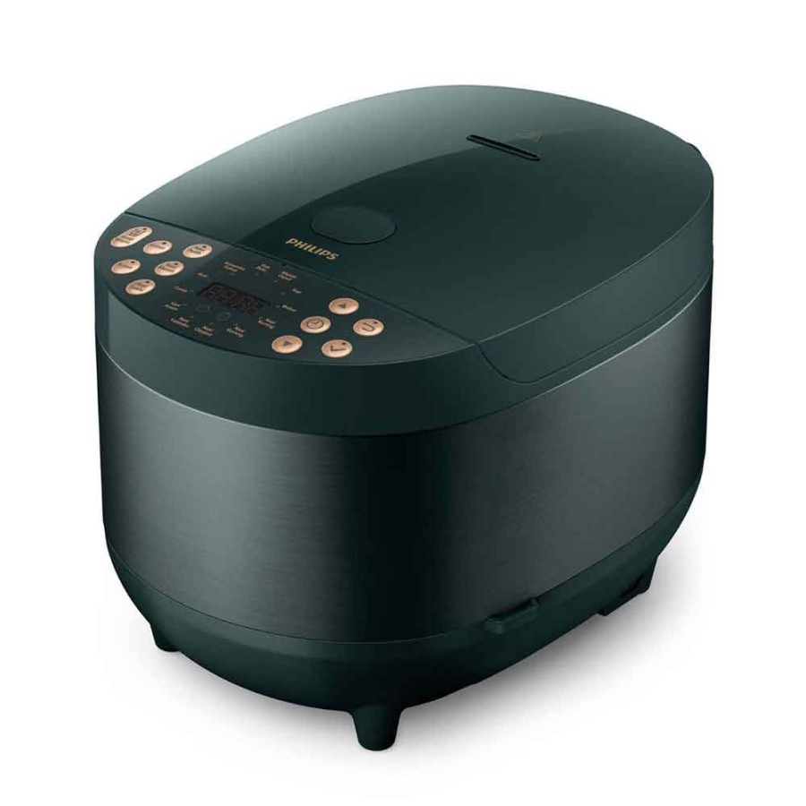 Magic Com Rice Cooker Philips Digital HD-4515 / 91 1,8 Liter 18 Mode Masak Panci Anti Gores Penanak Nasi