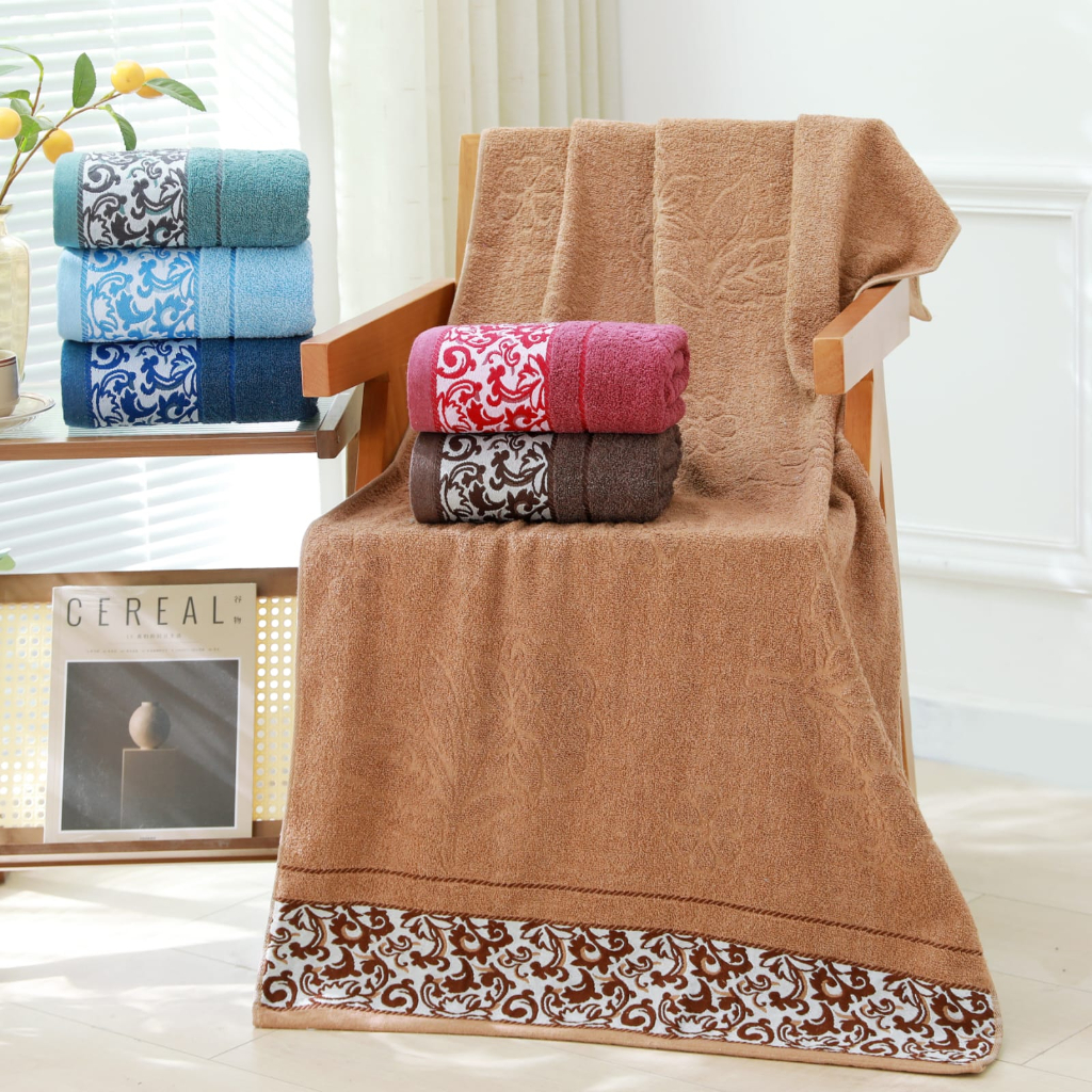 KUP - COD MURAH HANDUK MANDI KATUN TEBAL UK 70 X 140 CM BAHAN LEMBUT DAN HALUS