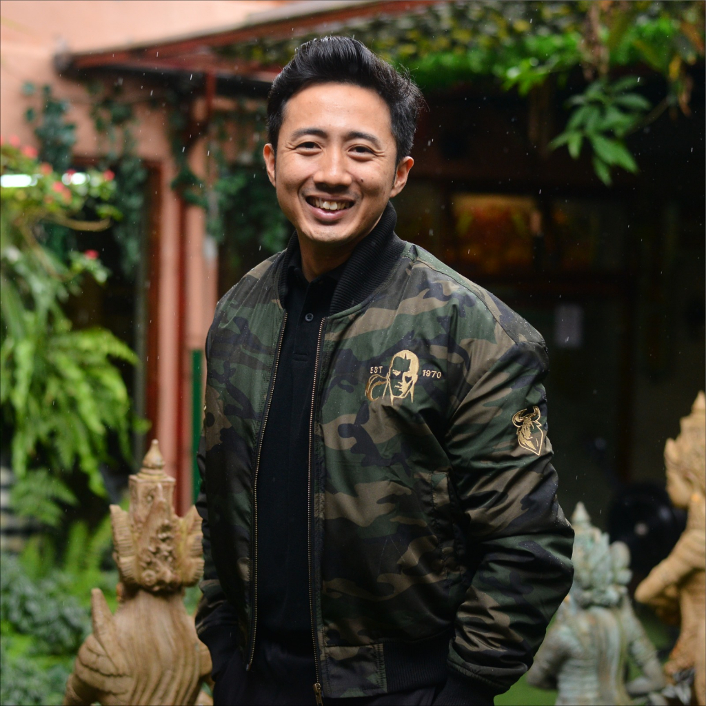 Jaket Bomber Army Green Limited Edition by Ade Rai