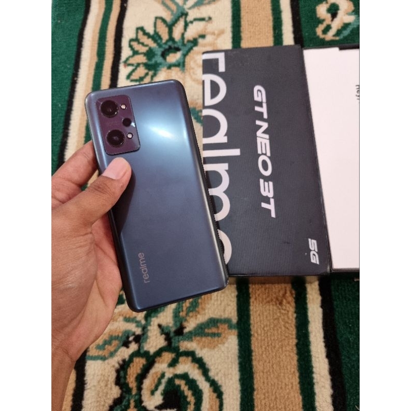 realme gt neo 3t 5g 8/128 second lengkap normal