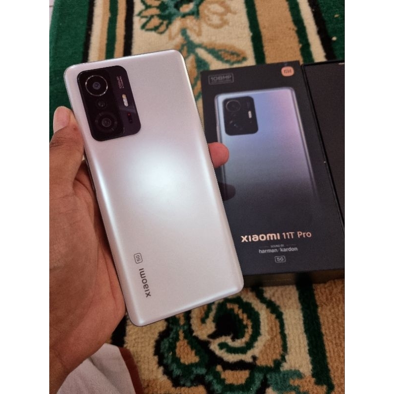 xiaomi 11t pro 5g 8/256 second lengkap mulus