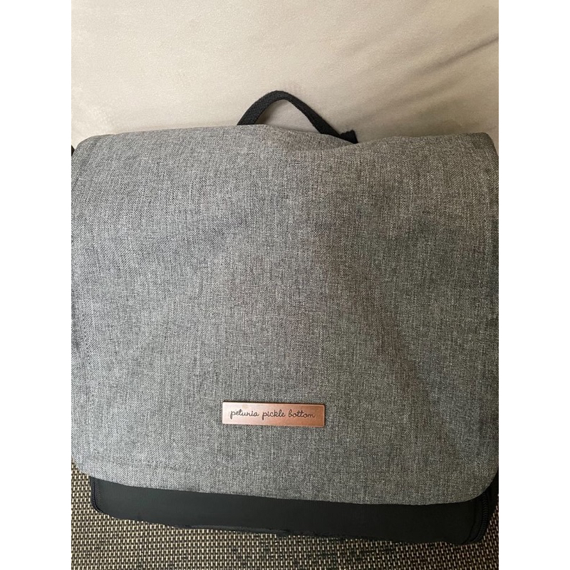 PRELOVED Petunia Pickle Bottom Diaper Bag / Tas Popok Tipe Boxy Backpack Gray