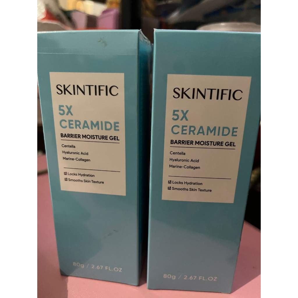 BIG SIZE SKINTIFIC Moisturizer 5x Ceramide Barrier Moisture Gel 80 gram