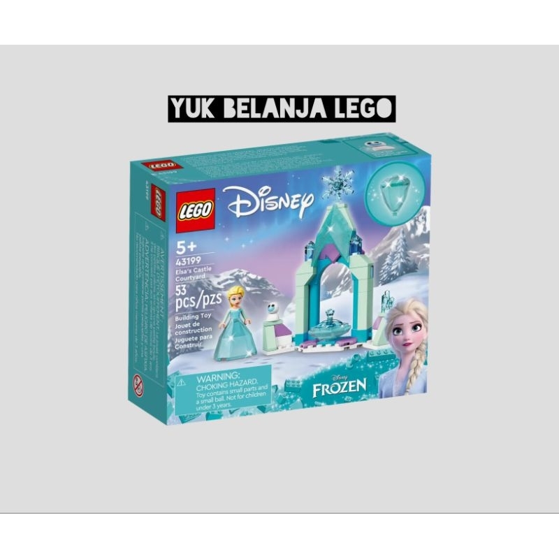 LEGO Disney Frozen 43199 Elsa's Castle Courtyard (53 pieces)