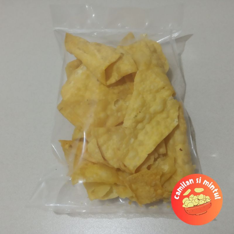 

Kerupuk pangsit / pangsit goreng 90 gr