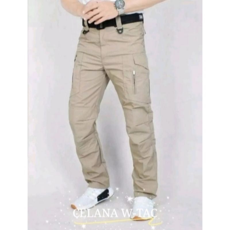 CELANA TACTICAL PANTS W-TAC  CARGO PANJANG