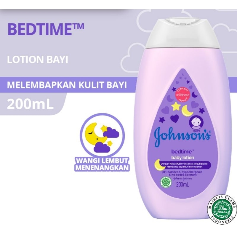 JOHNSON'S BEDTIME BABY Lotion 200GR