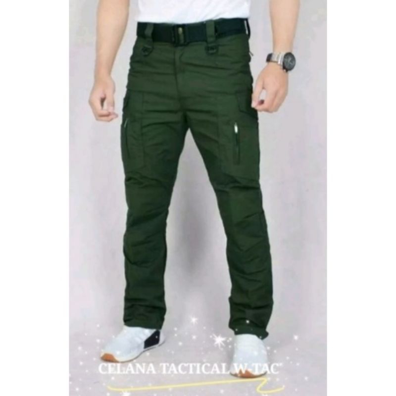 CELANA TACTICAL PANTS W-TAC CARGOPANJANG AUTDOR