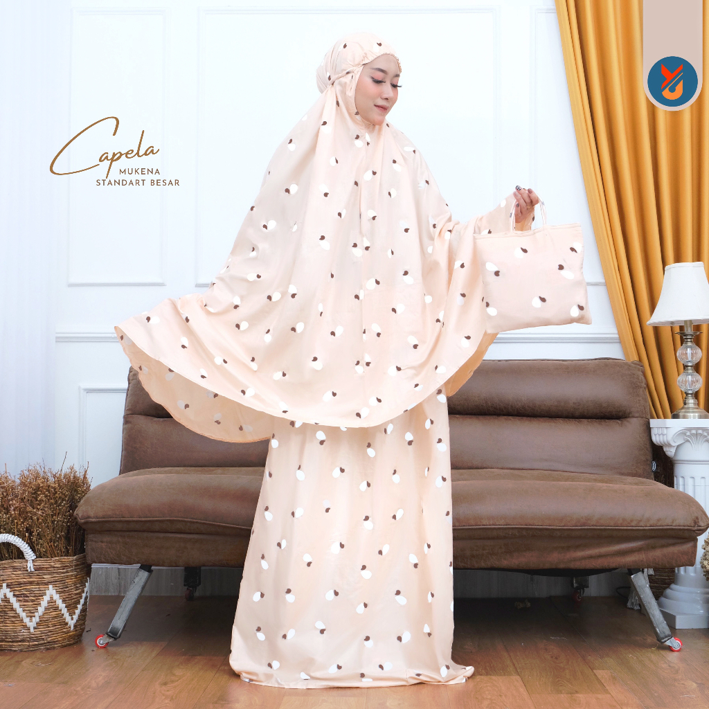 YashCollection Mukena Dewasa Bunga Namira Bahan Rayon Super Size Standart Besar Free Tas