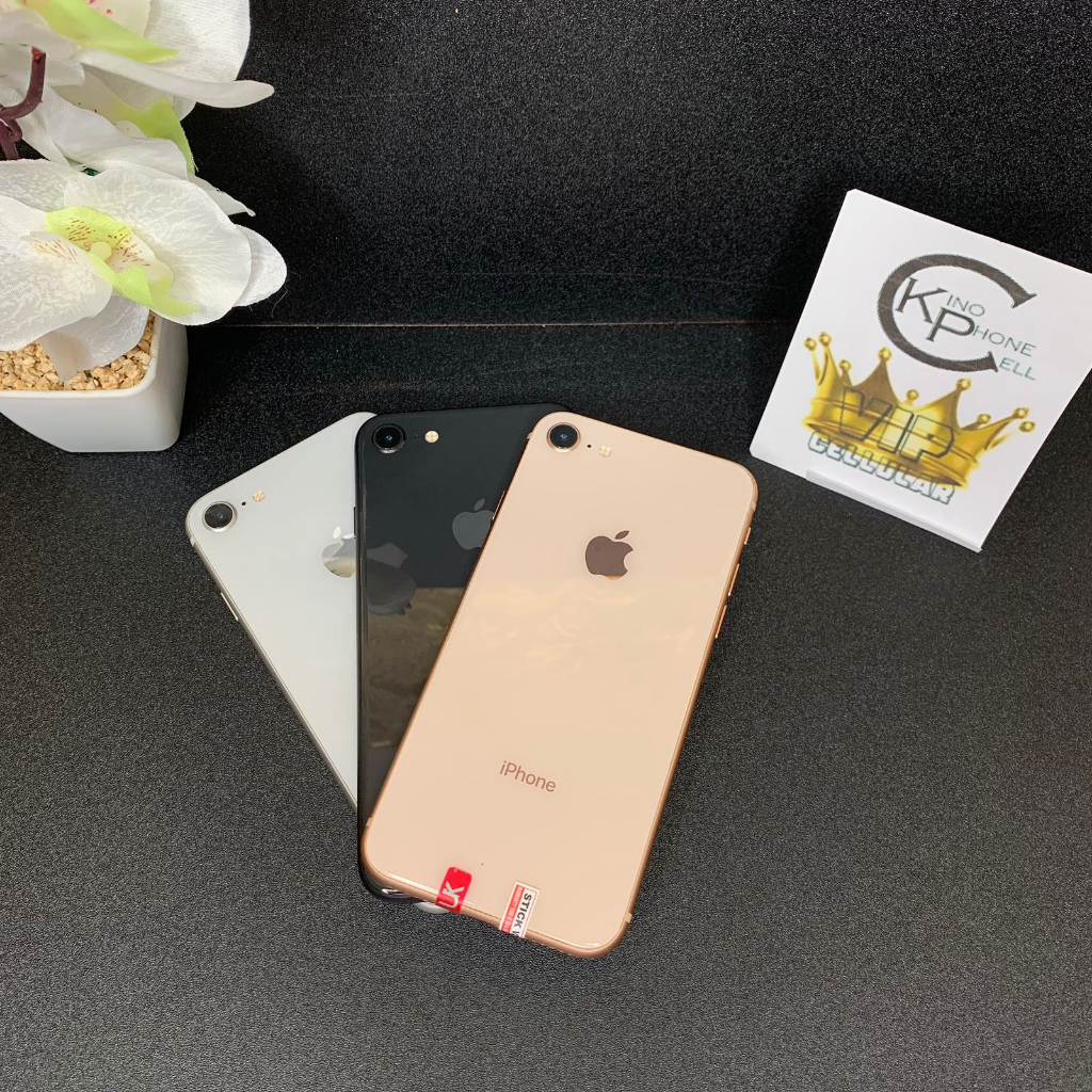 iPhone 8 256GB 64GB Second Fulset MULUS EX Inter Original Bekas Mulus