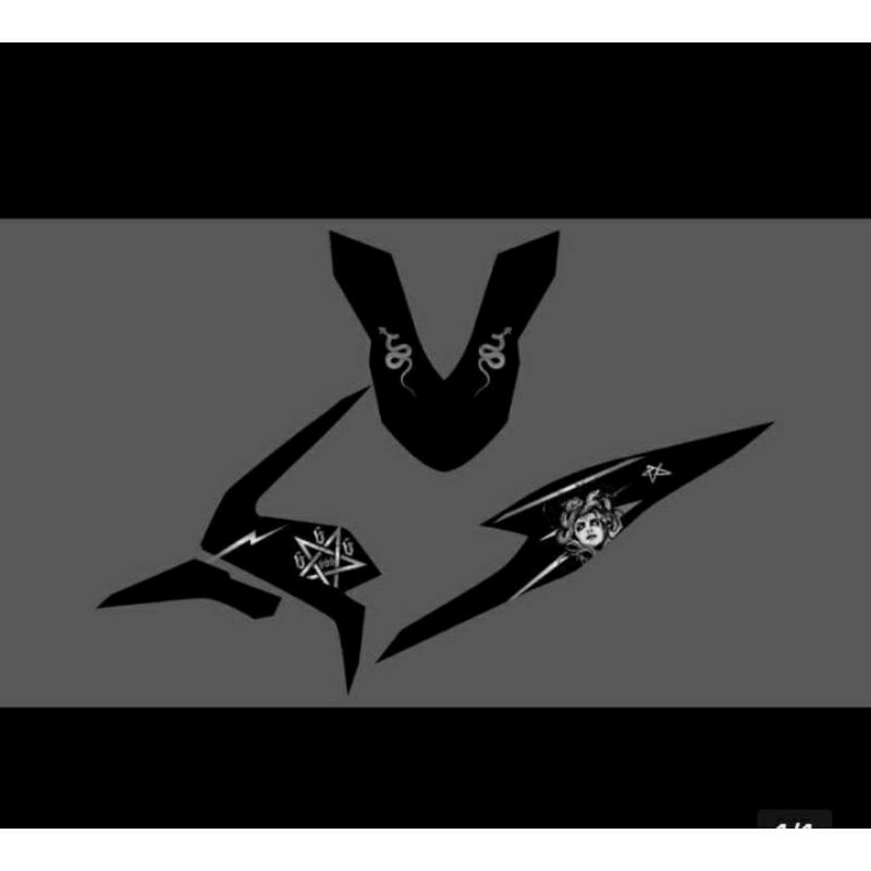 STRIPING STICKER BEAT DELUXE ESP BEAT STREET MEDUSA