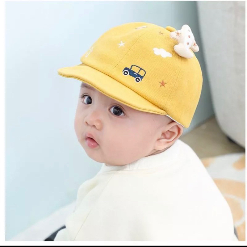 Topi Baseball Anak Bayi Model PLANE Import / Baby Baseball Hat CAR SERIES