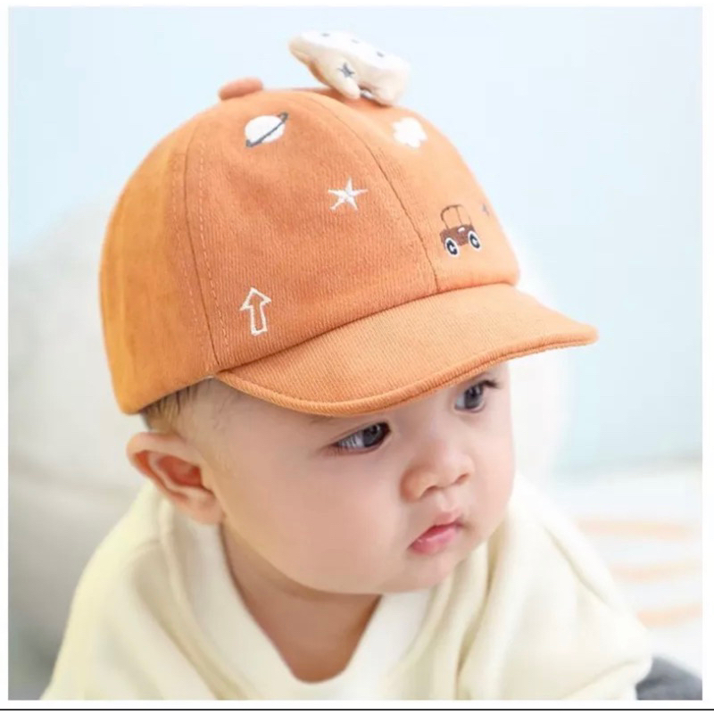 Topi Baseball Anak Bayi Model PLANE Import / Baby Baseball Hat CAR SERIES