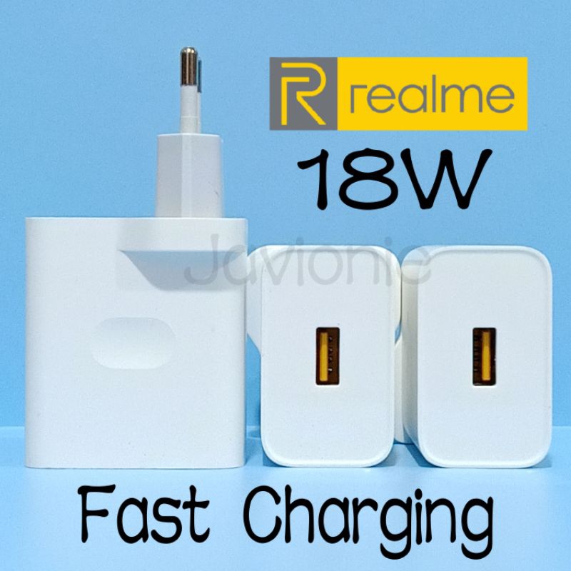 REALME Adaptor Kepala Charger Casan Cas C21 C21Y C30 C31 C33 Original Fast Charging MICRO USB 10W 18W 20W