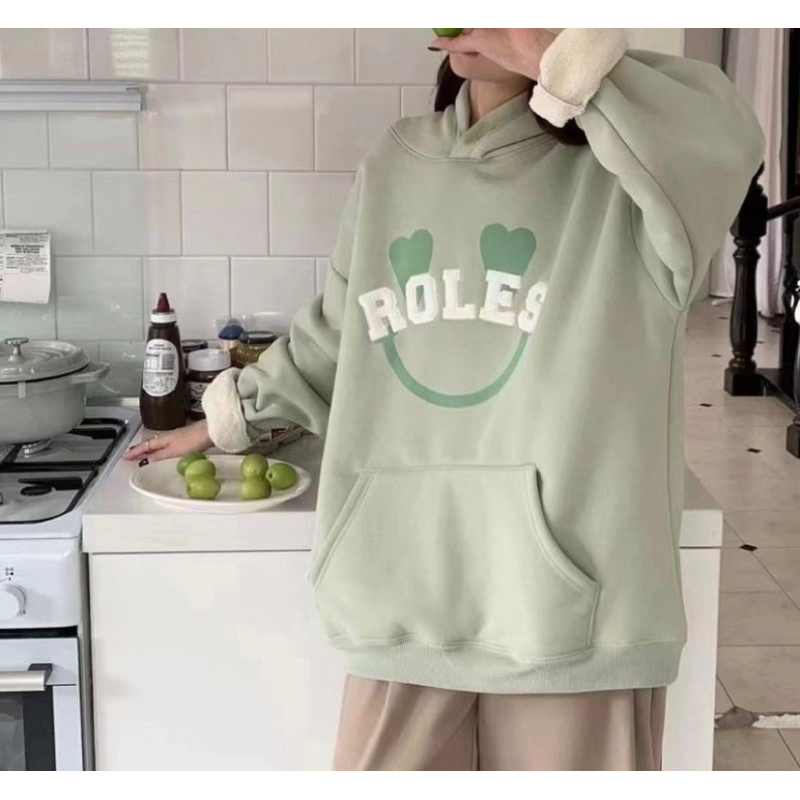 ROLES HOODIE OVERSIZE SWEATER HOODIE OVERSIZE WANITA