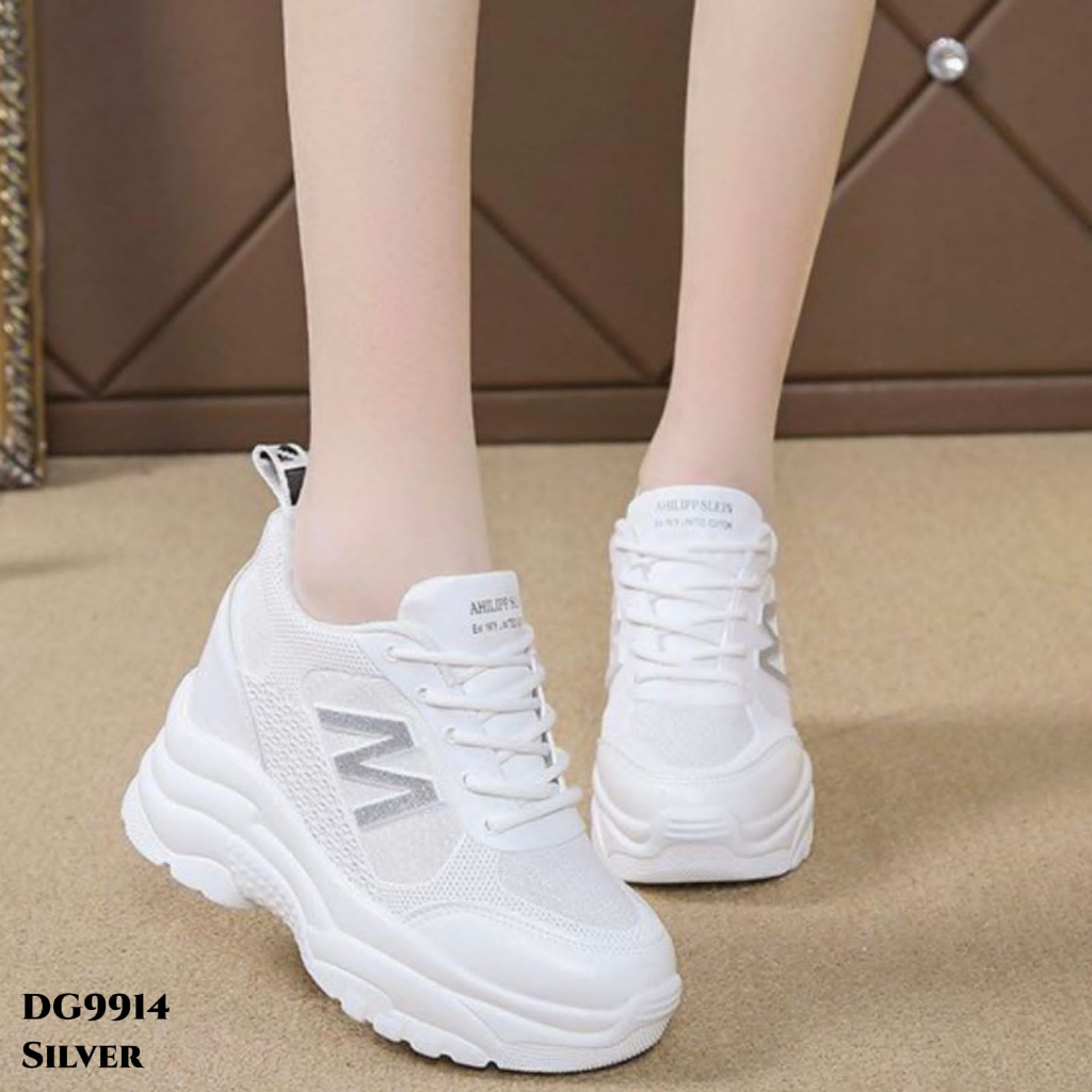 WYN SNEAKERS HIGH WEDGES  FASHION KOREA DG9914