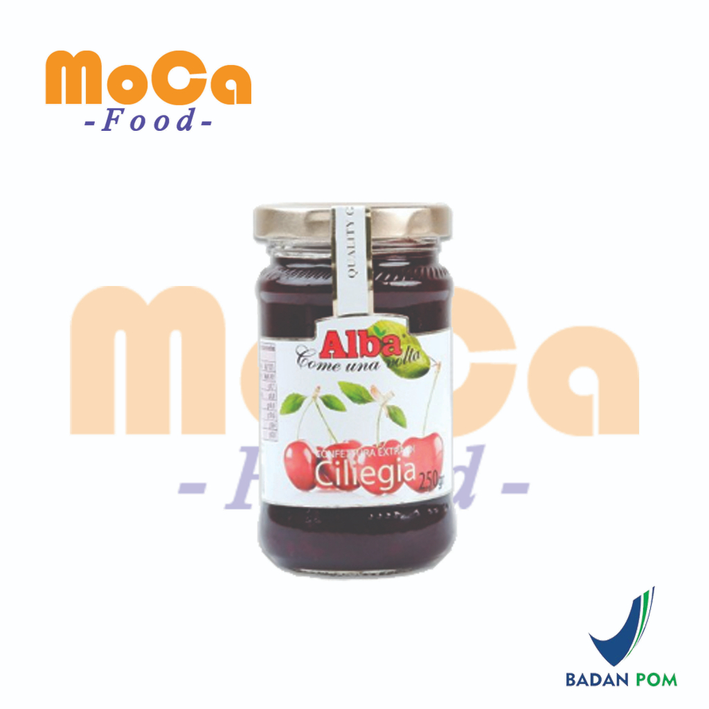 

Alba Selai Ceri Alami / Natural Cherry Jam (Ciliegia) 250gr - Italy