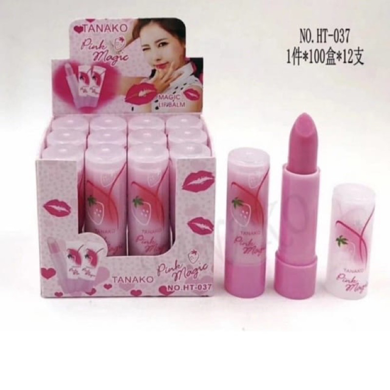 INSTANT GRATIS ONGKIR 6 VARIAN LENGKAP WARNA COD MEDAN TERMURAH BEST SELLER [ ECER ] TANAKO PEACH SODA &amp; SWEET ORANGE LIPBALM