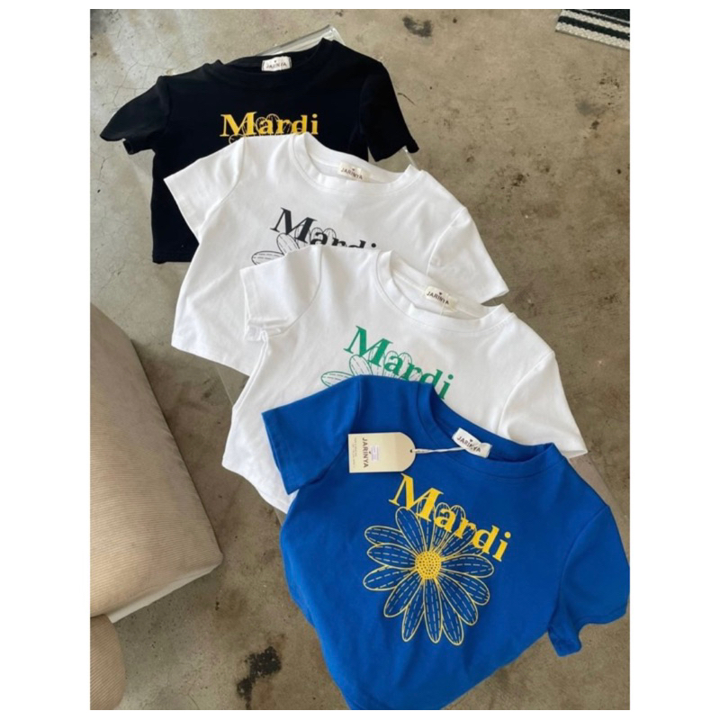 Ready Stock Bangkok/ Crop Top Mardi Mercredi