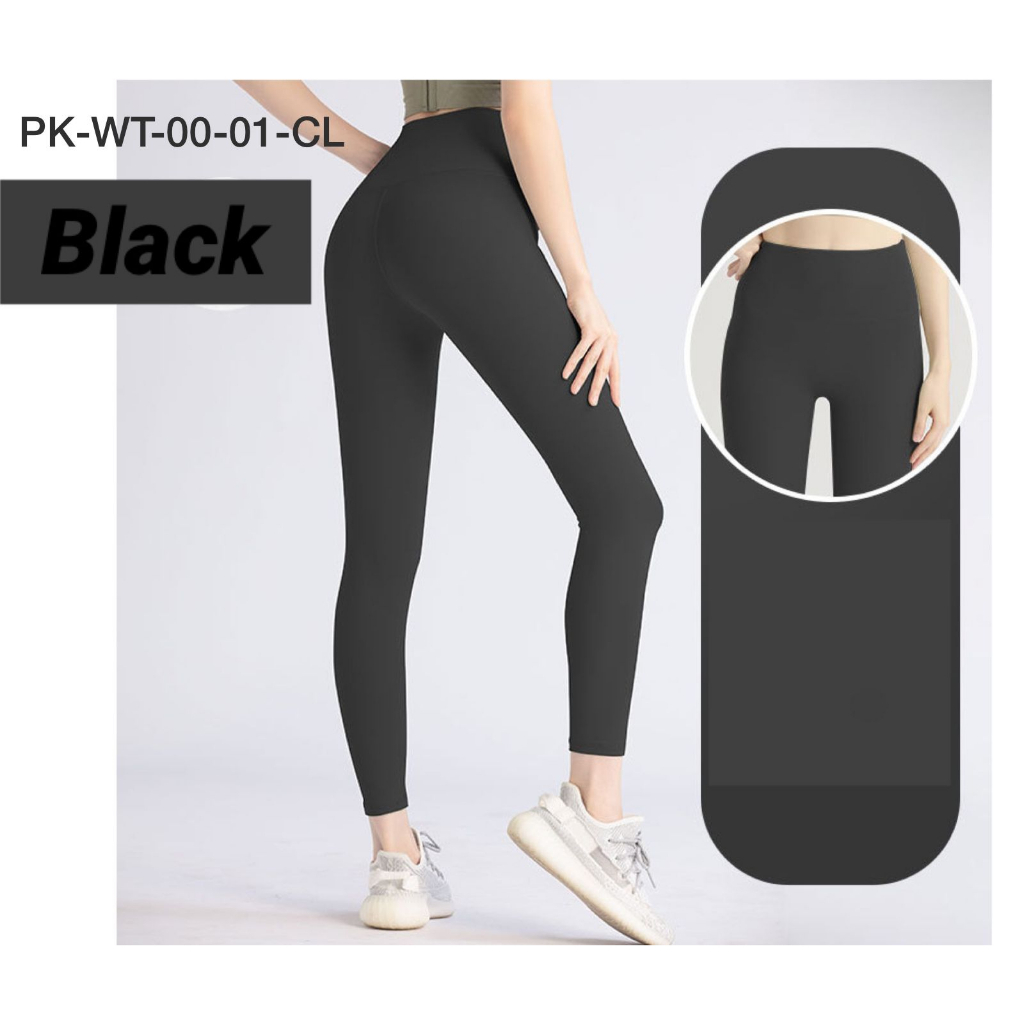 Celana Legging Panjang Pinggang tinggi kurus membentuk yoga perut langsing WT01