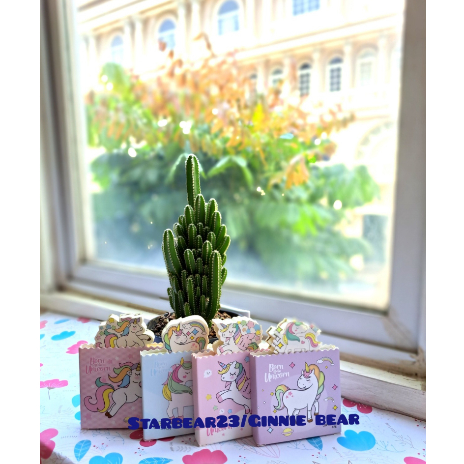 

Memo cabutan motif unicorn rainbow import(TBK300)