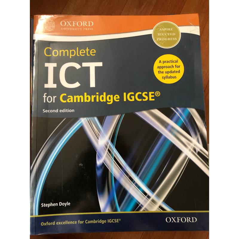 [ORIGINAL & NEW] COMPLETE ICT FOR CAMBRIDGE IGCSE SECOND EDITION BY STEPHEN DOYLE OXFORD UNIVERSITY 