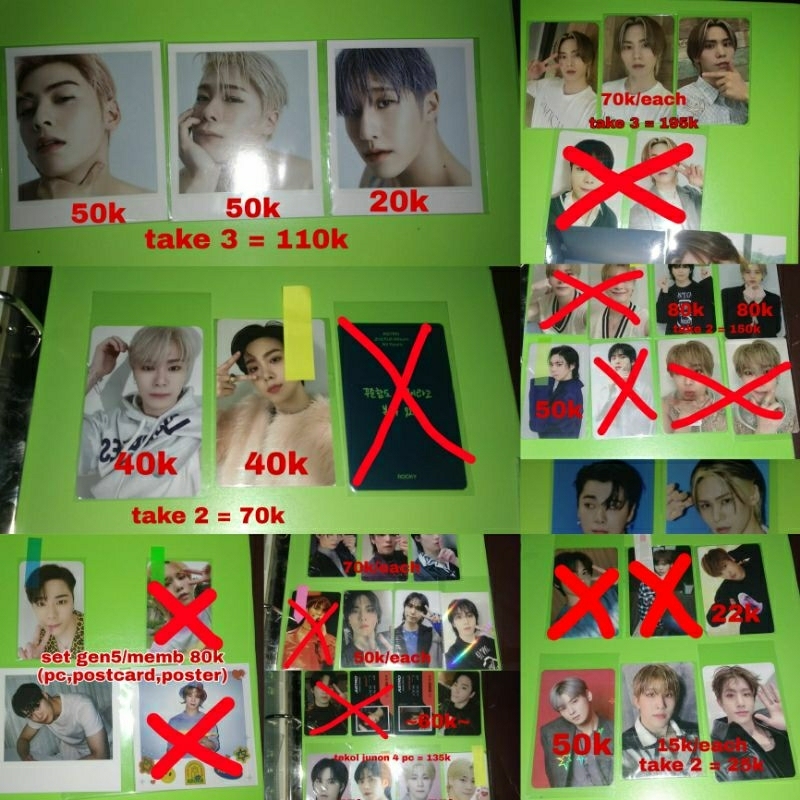 PHOTOCARD & album ASTRO OFFICIAL (rocky,moonbin,cha eunwoo,jinjin,sanha,all yours, switch on)