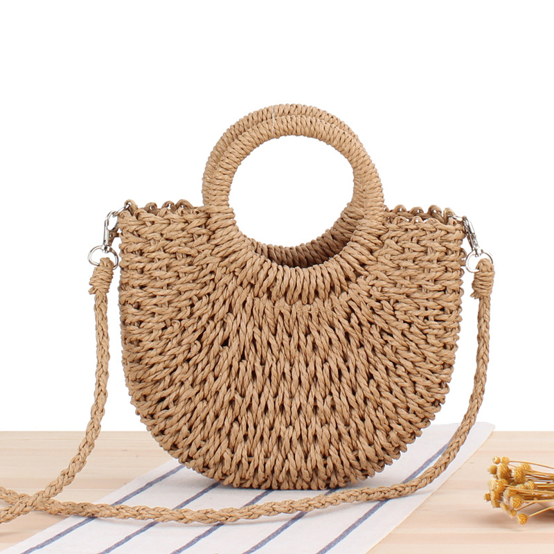 Tas Selempang Wanita Rotan Unik 10199