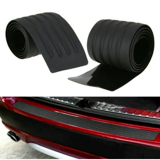 Sill Plate Karet Pelindung Bagasi Mobil Pelindung Bumper Strip Mobil Universal Sill Plate Gores Bantal Bonus 3M