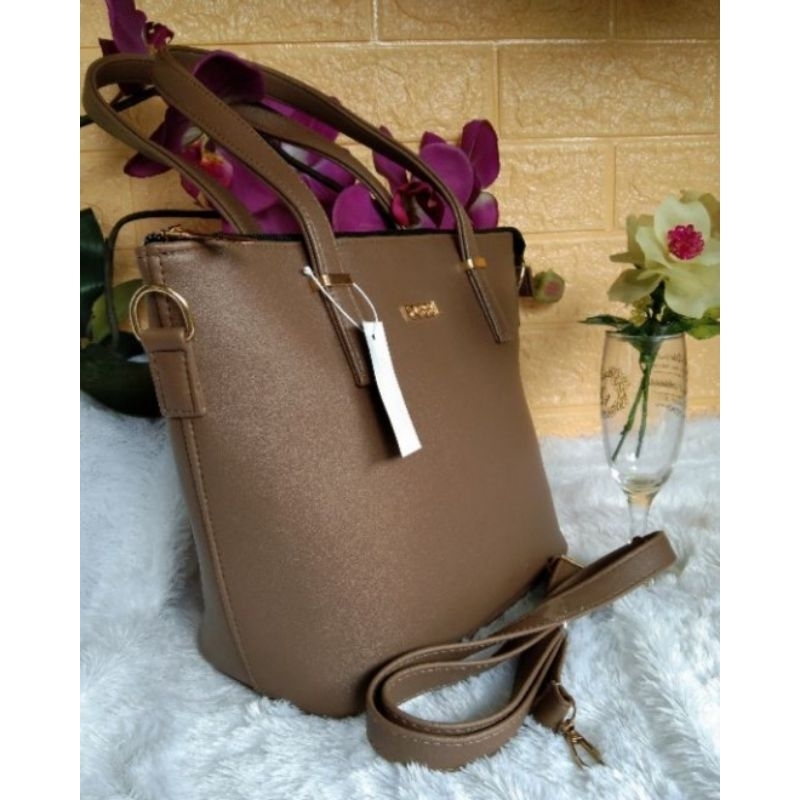 Tote bag resleting / Shoulder bag premium/ Tas milala