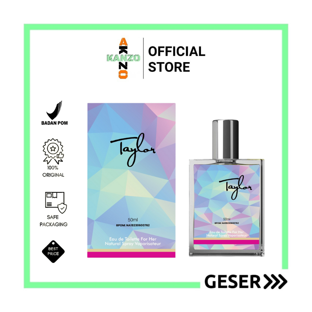 Kanzo - [BPOM] Parfum Taylor 50ml Premium / Parfum Taylor 50ml Best Seller / Minyak Wangi Taylor 50ml