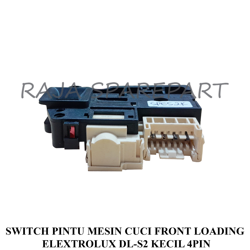 Switch Pintu/ Door Lock Mesin Cuci Front Loading DL-S2 Kecil 4 Pin