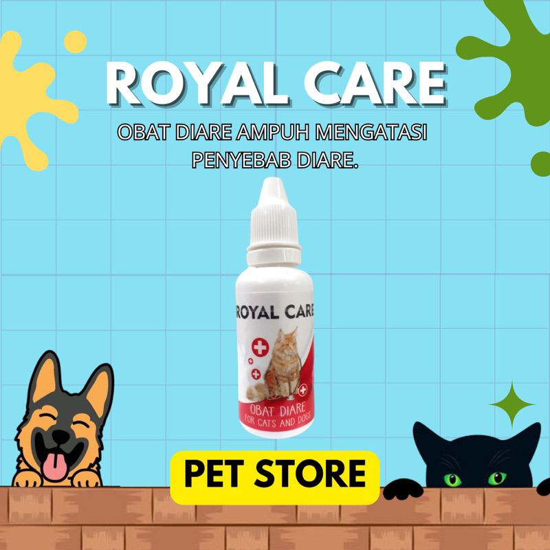 Obat Diare Kucing ROYAL CARE DIARE herbal